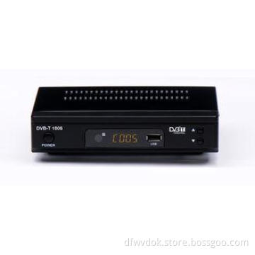 DVB-T Digital TV STB Receiver With USB2.0, Support 7 Days E